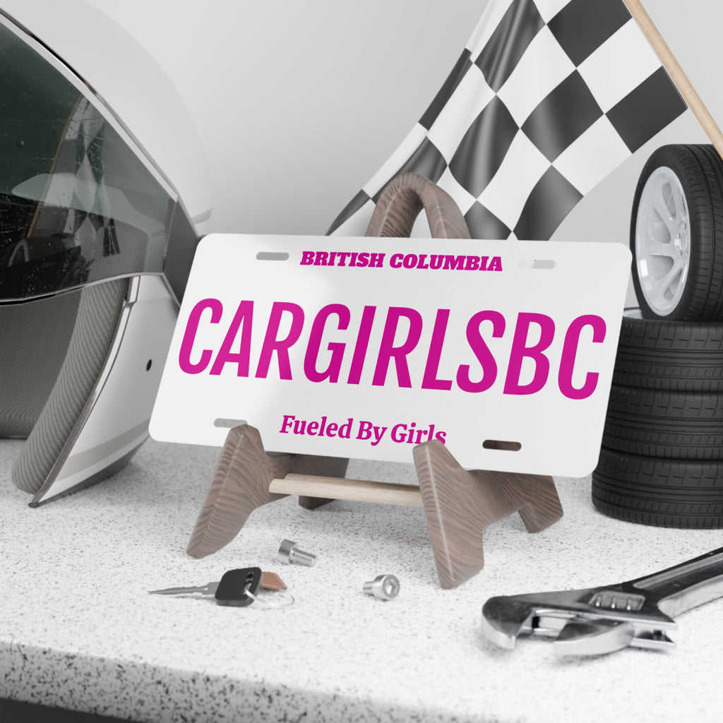 CARGIRLSBC License Plate