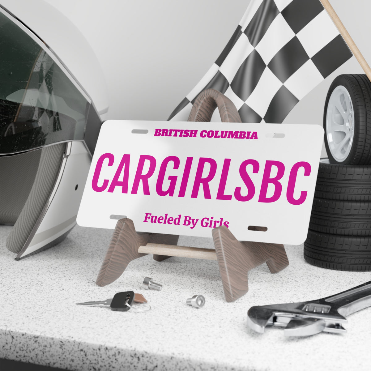CARGIRLSBC License Plate