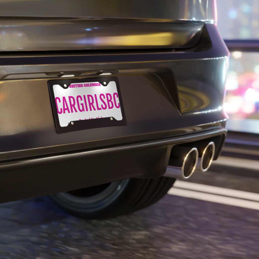 CARGIRLSBC License Plate